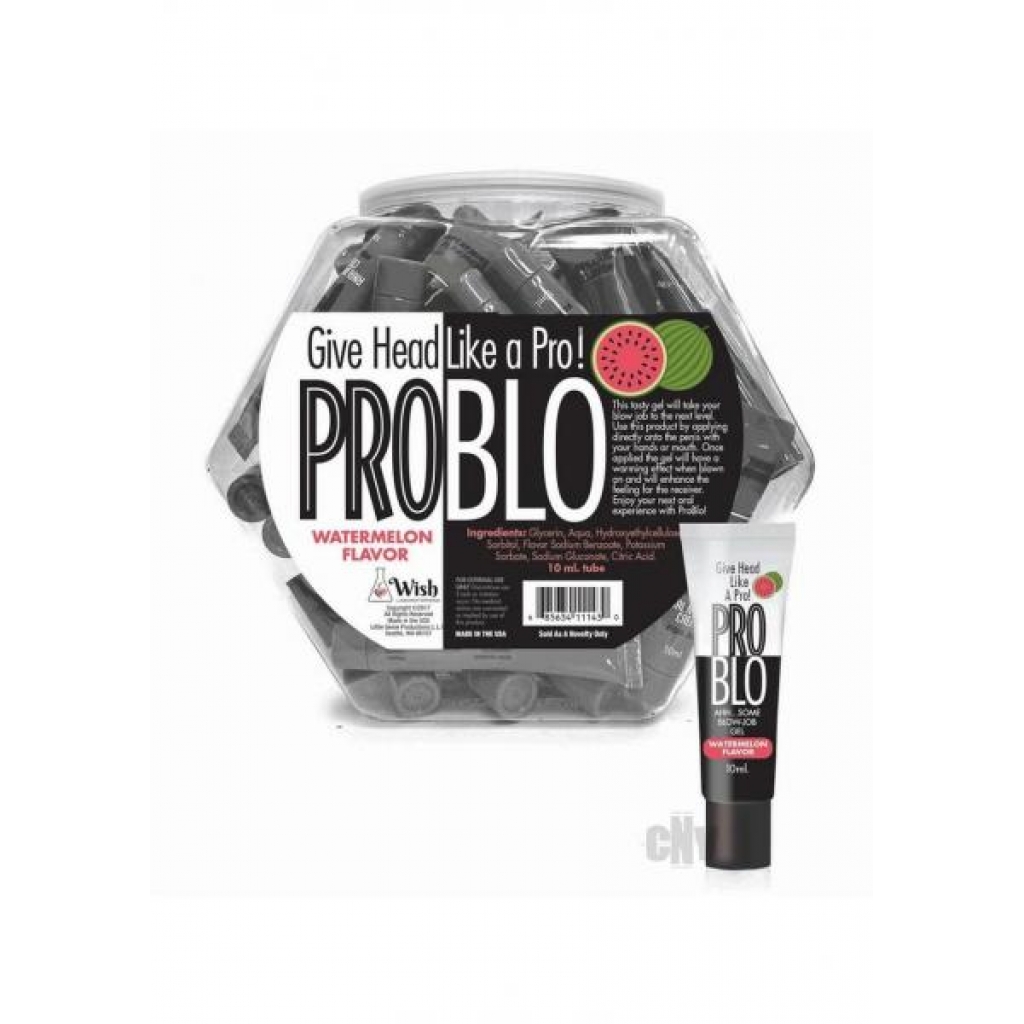 Problo Oral Gel Watermelon 10ml 65/bowl - Oral Sex