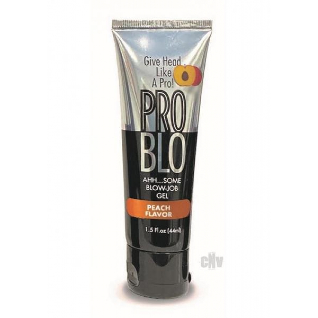 Problo Oral Pleasure Gel Peach 1.5oz - Oral Sex