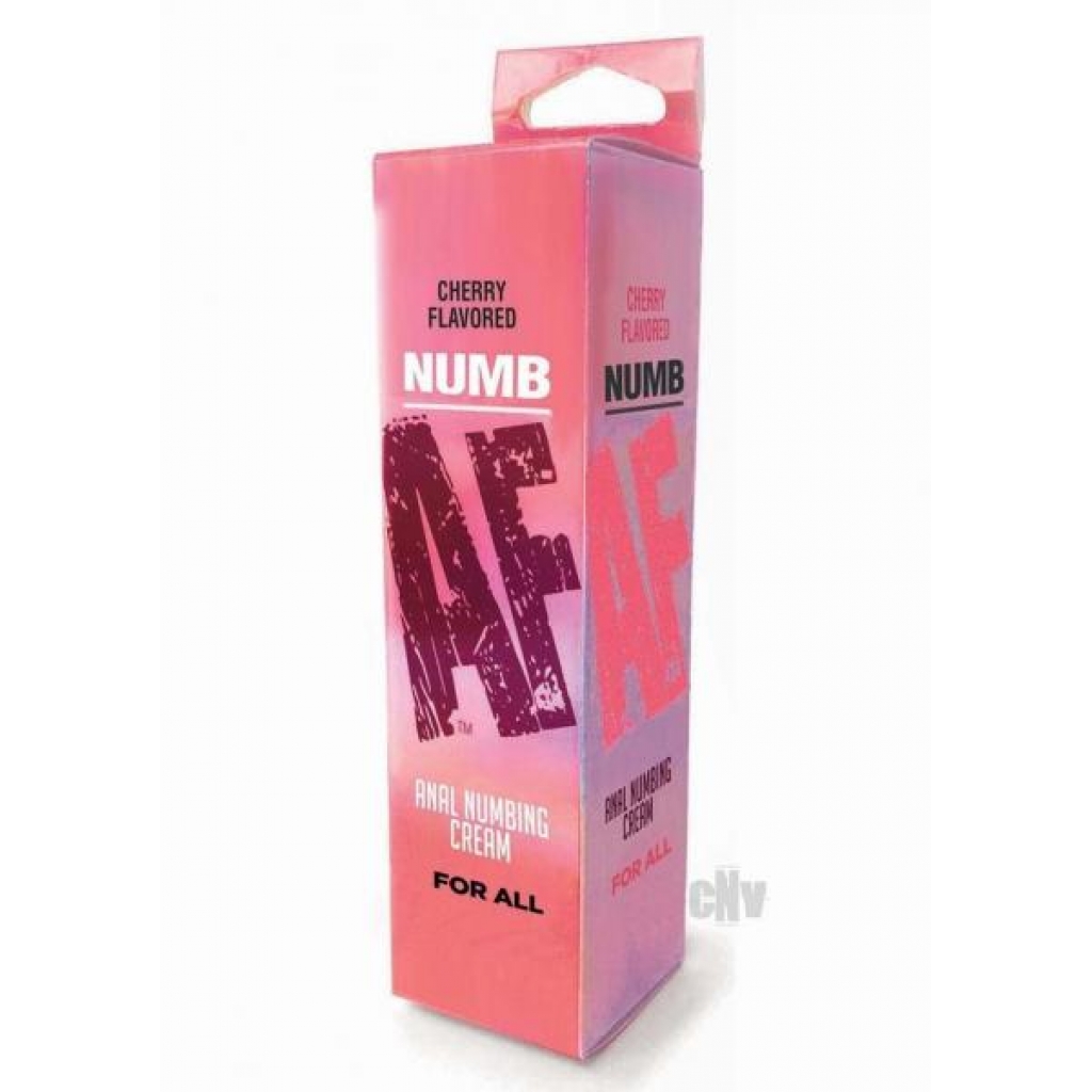 Numb Af Anal Gel Cherry - For Women