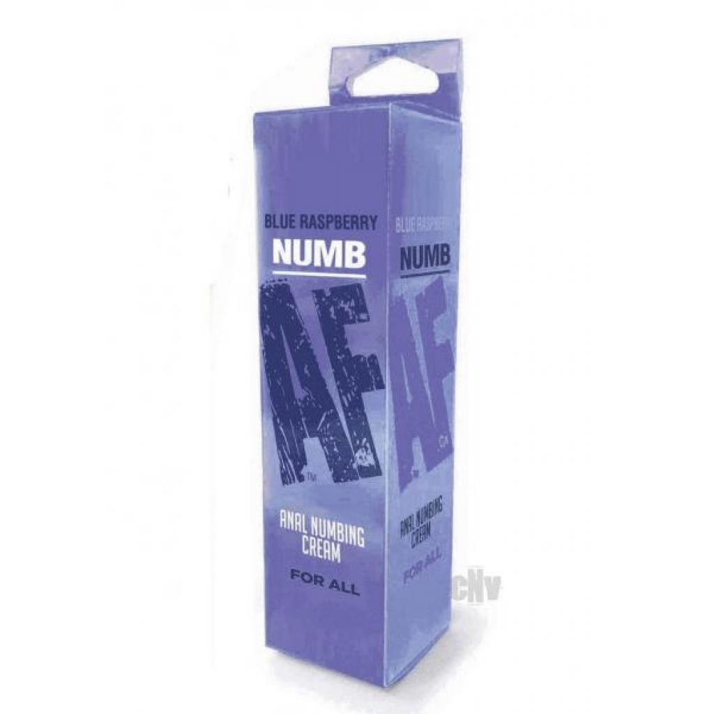 Numb Af Anal Cream Blue Raspberry - Anal Lubricants