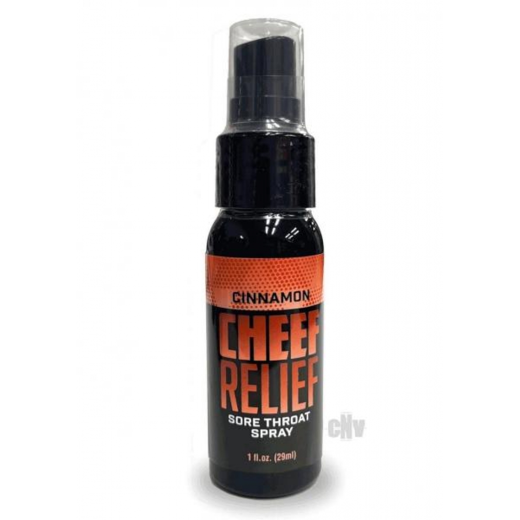 Cheef Relief Throat Spray Cinnamon 1oz - Oral Sex