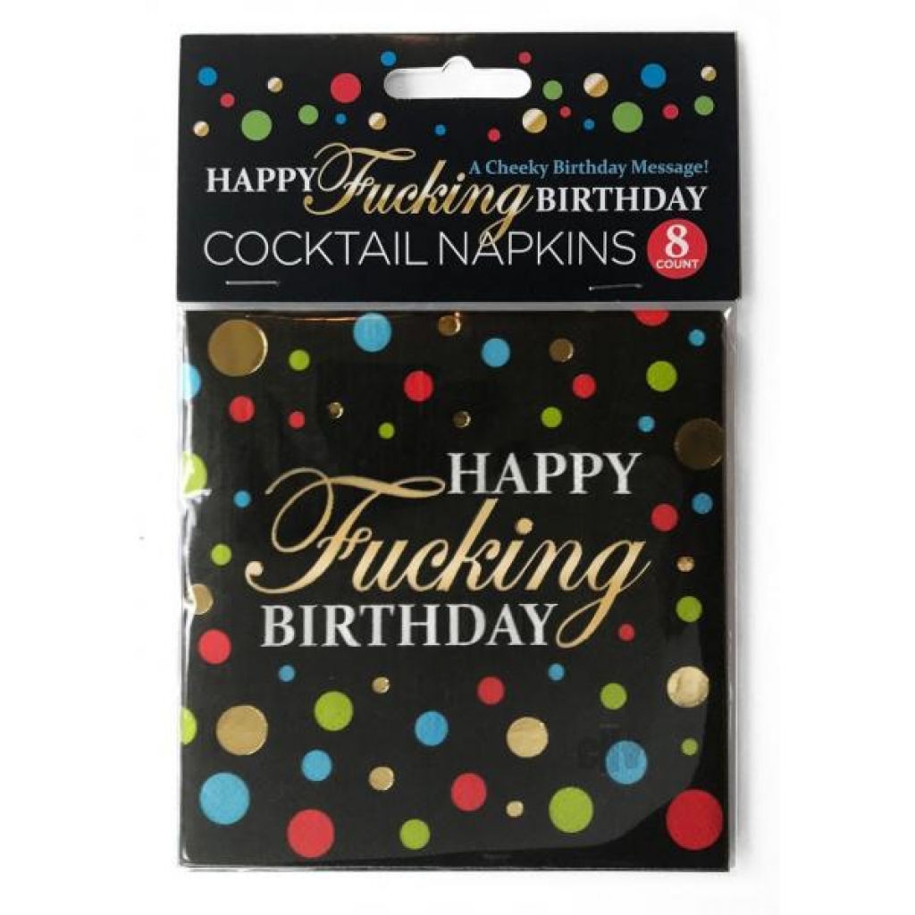 Happy Fn Birthday Napkins 8pk - Serving Ware