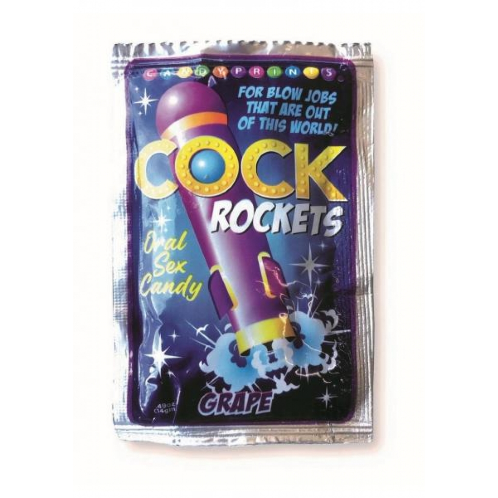 Cock Rockets Grape Individual - Adult Candy and Erotic Foods