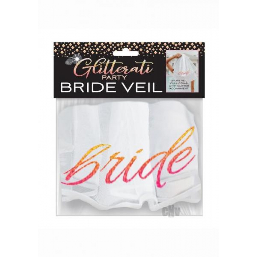 Glitterati Bride Veil - Party Wear