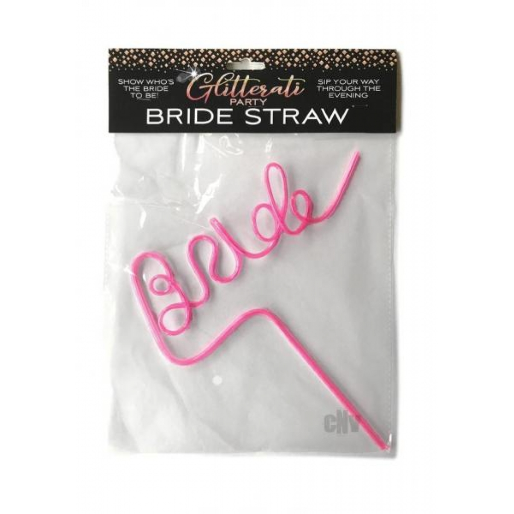 Glitterati Bride Straw - Serving Ware