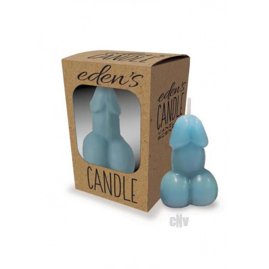 Edens Candle Penis - Blue