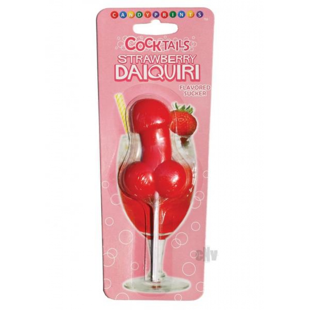 Strawberry Daquiri Cocktail Sucker - Adult Candy and Erotic Foods