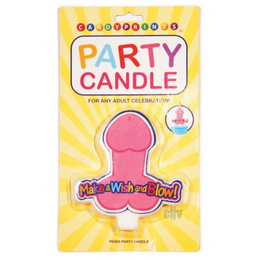 Make A Wish And Blow - Penis Candle