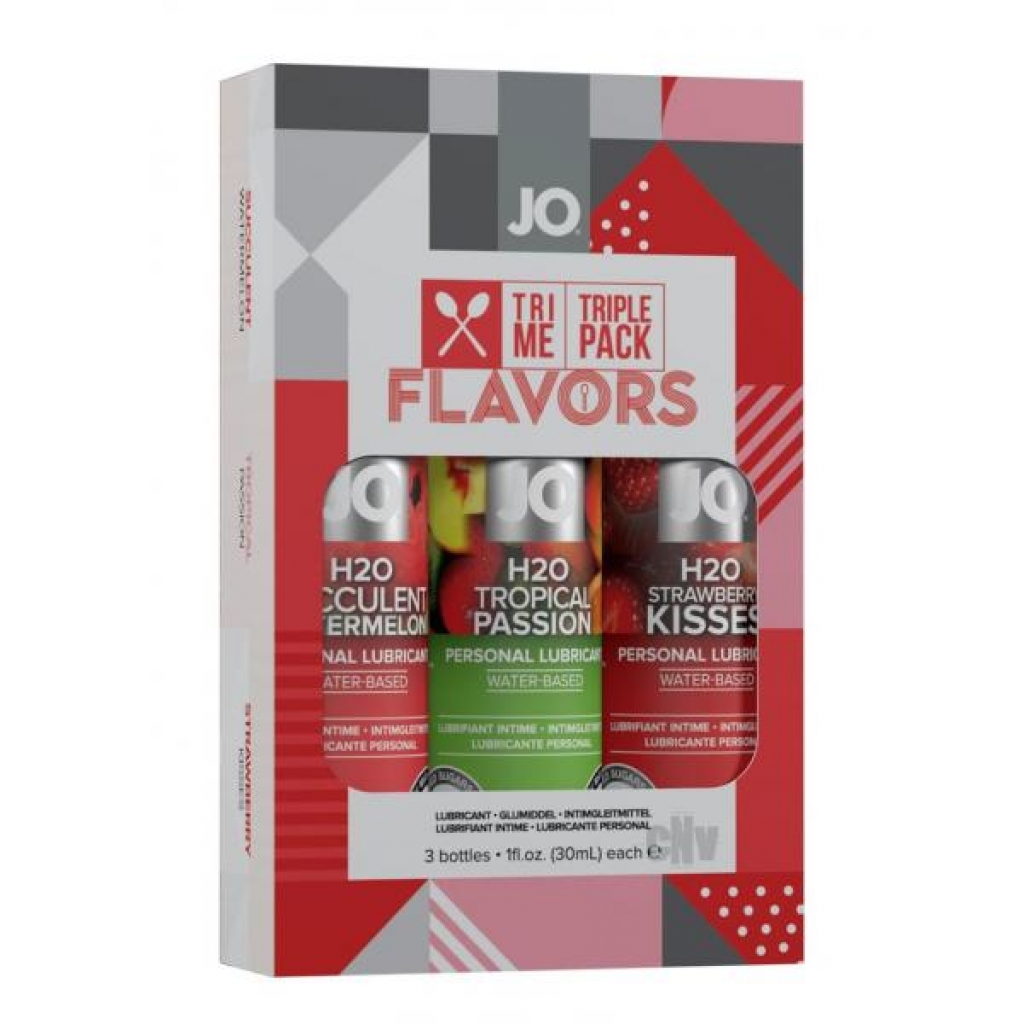 Jo Tri Me Triple Pack Flavors - Lubricants