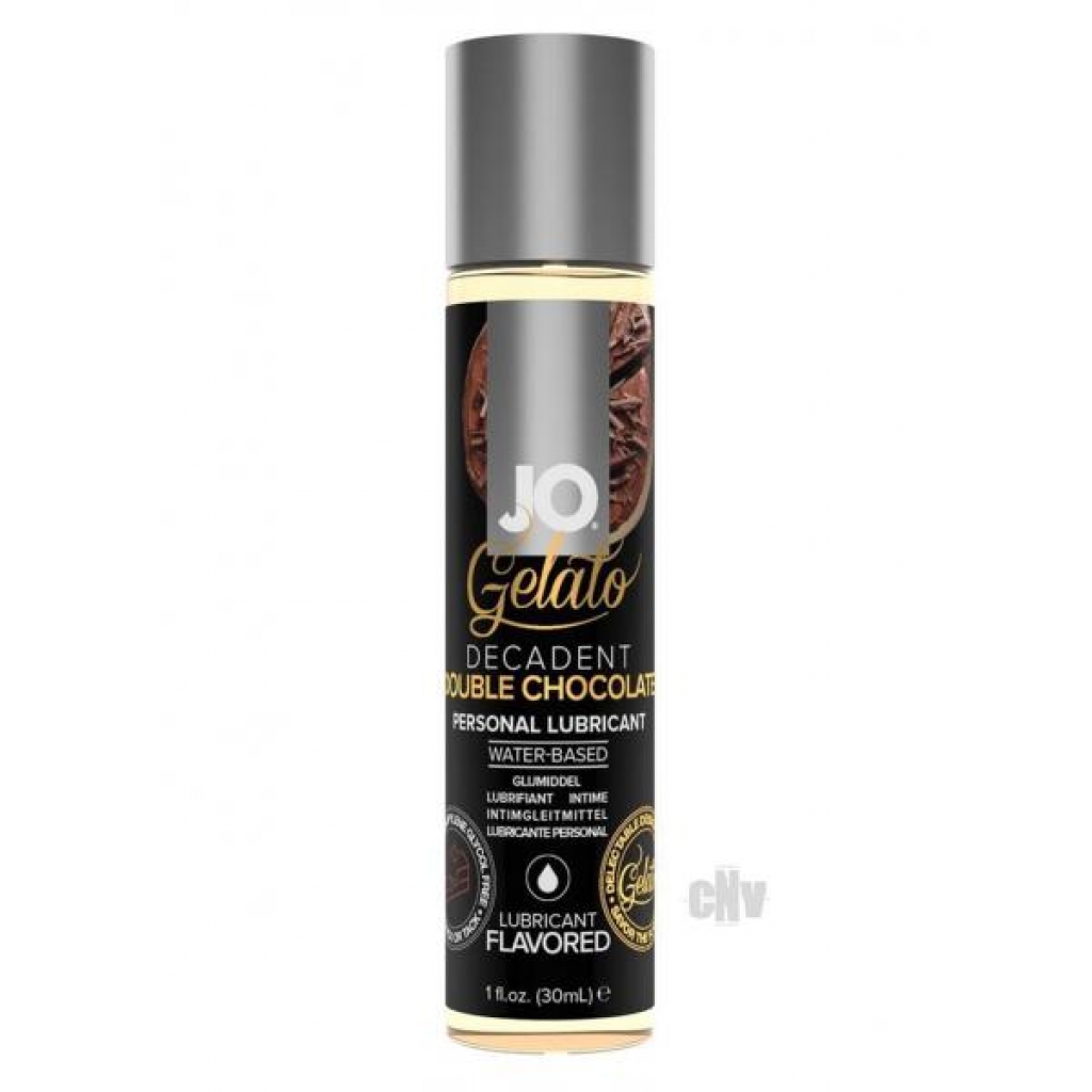 Jo Gelato Lube Decadent Dbl Choco 1oz - Lubricants