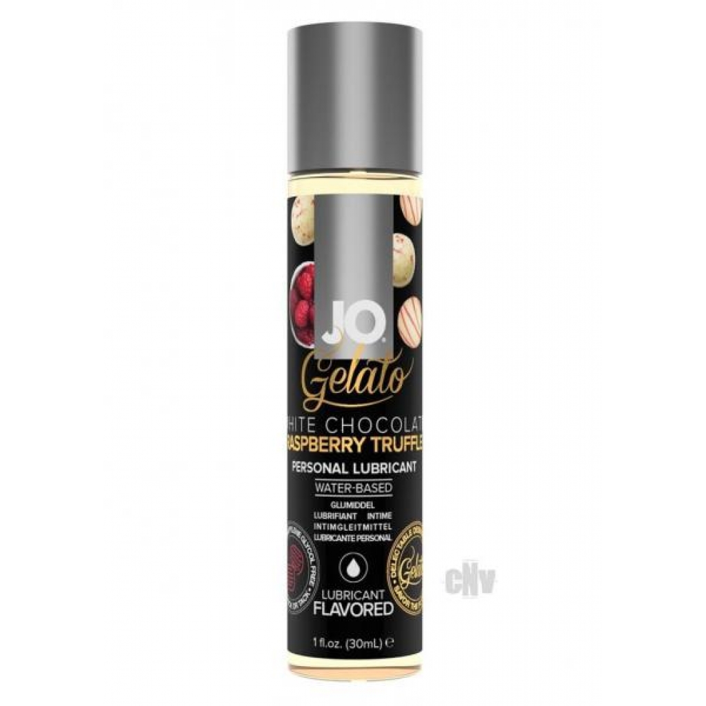 Jo Gelato Lube White Choco Raspberry 1oz - Lubricants