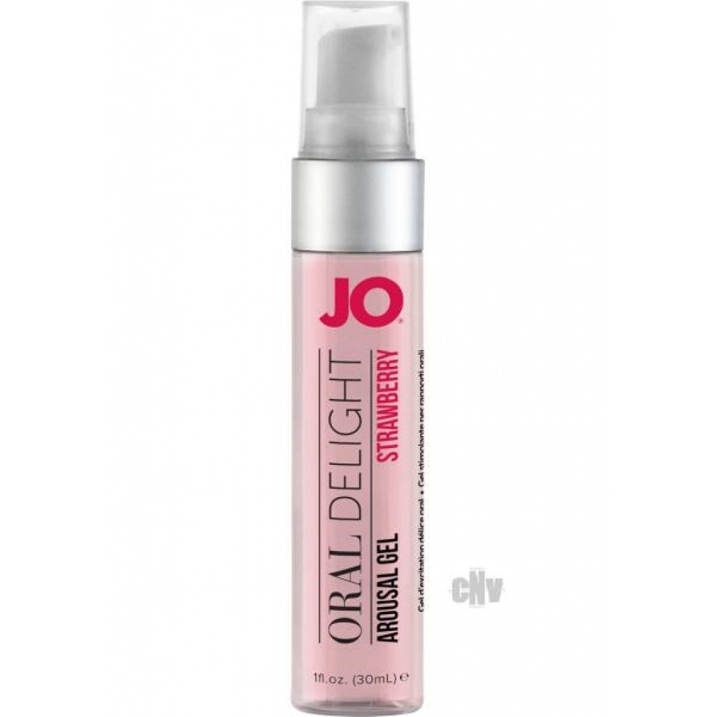 JO Oral Delight Strawberry 1oz - Oral Sex