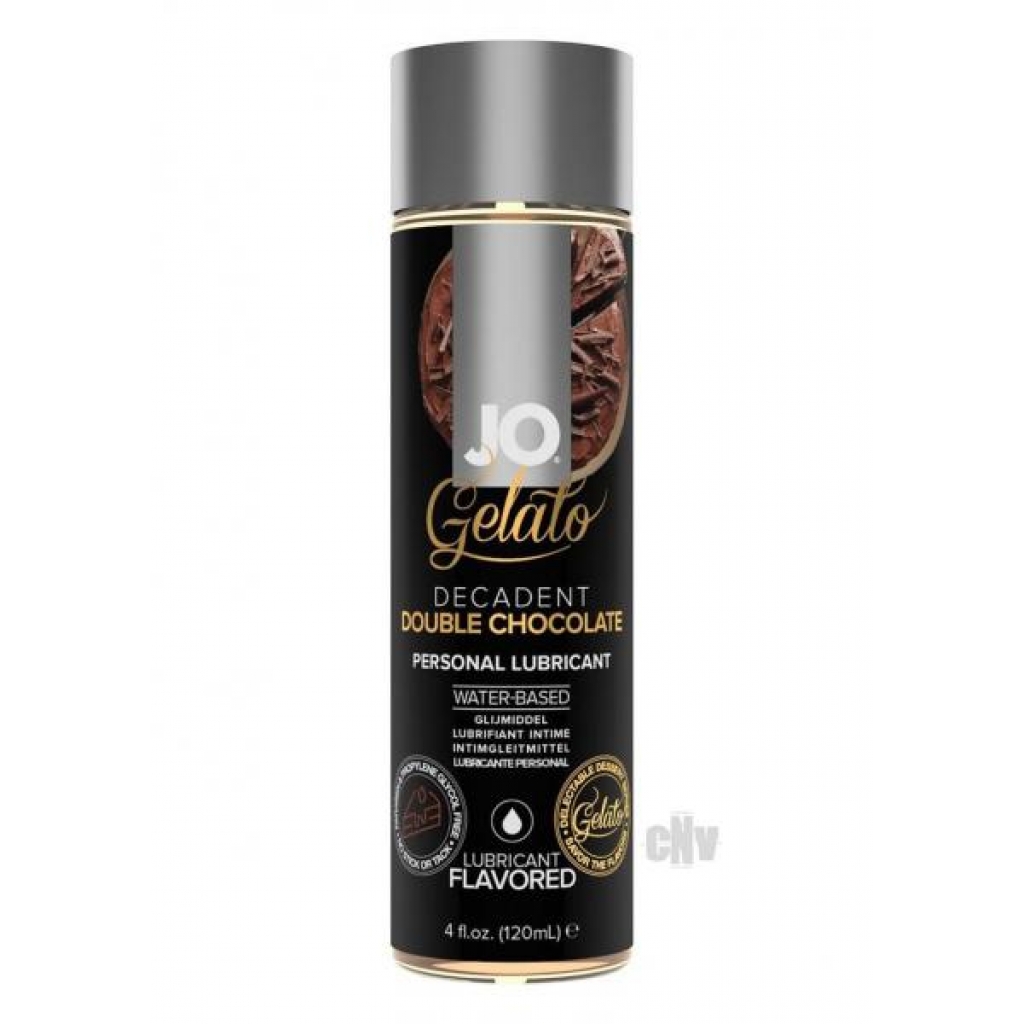 Jo Gelato Lube Decadent Dbl Choco 4oz - Lubricants