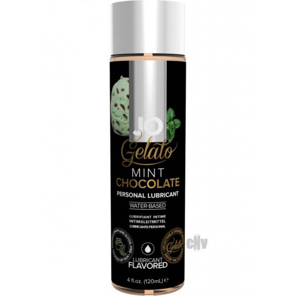 JO Gelato Flavored Lube Mint Chocolate 4oz - Lubricants