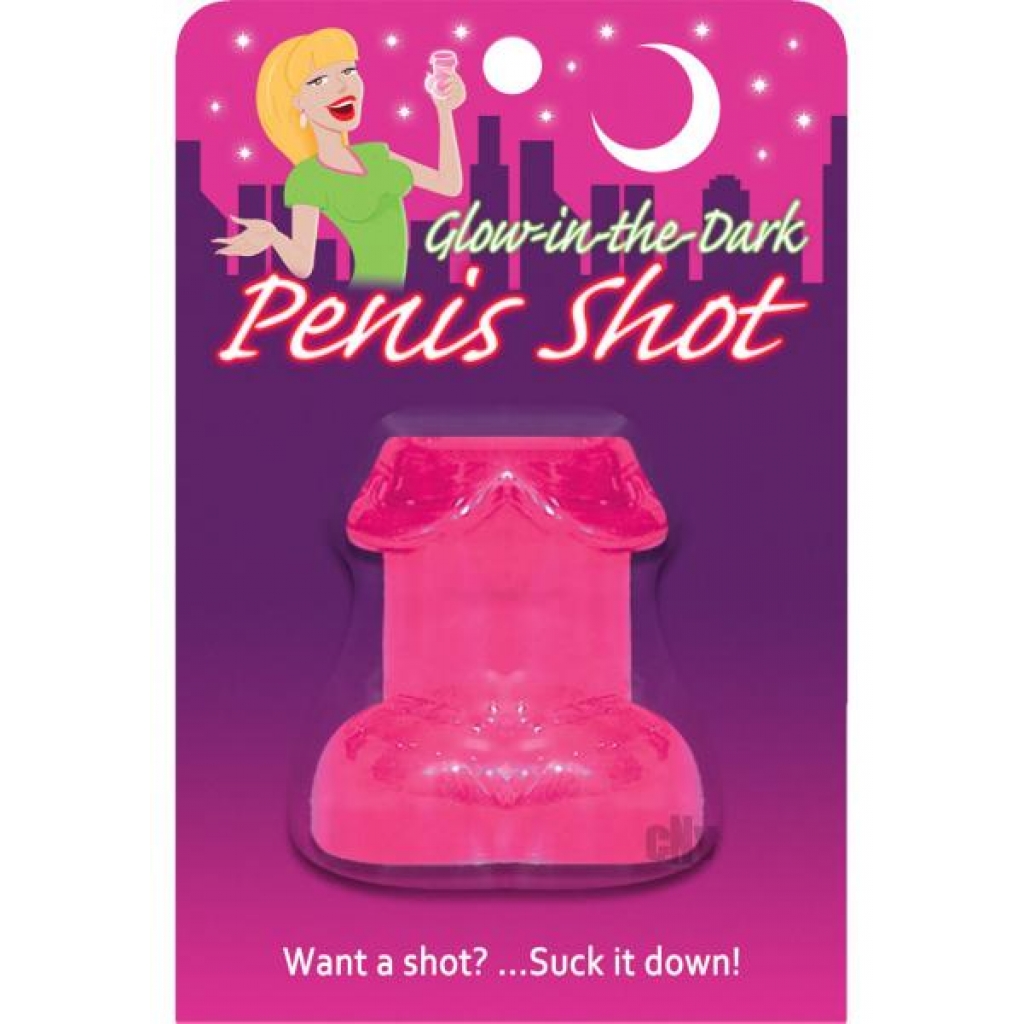 Glow In The Dark Penis Shot Pink - Serving Ware