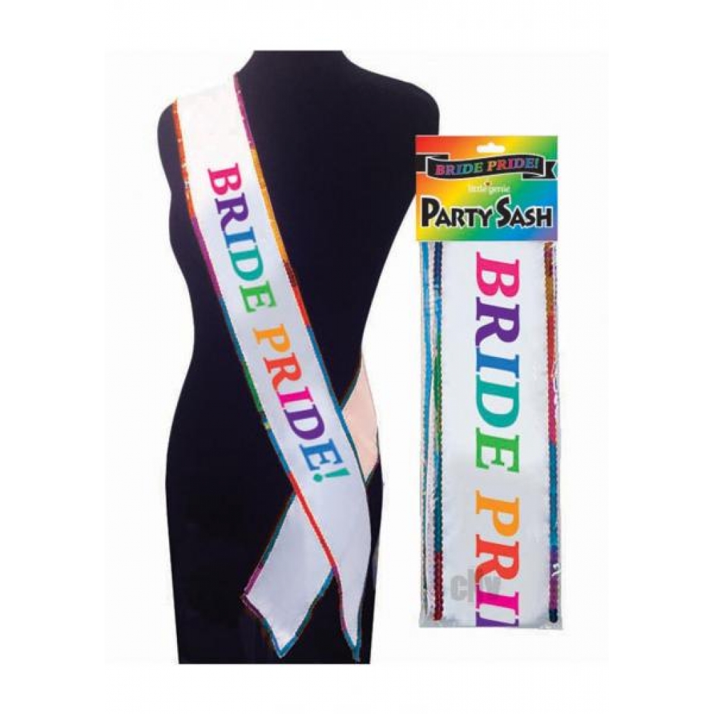 Bride Pride Sash - Party Wear