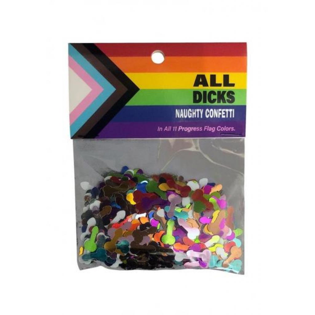 All Dicks Naughty Confetti - Serving Ware