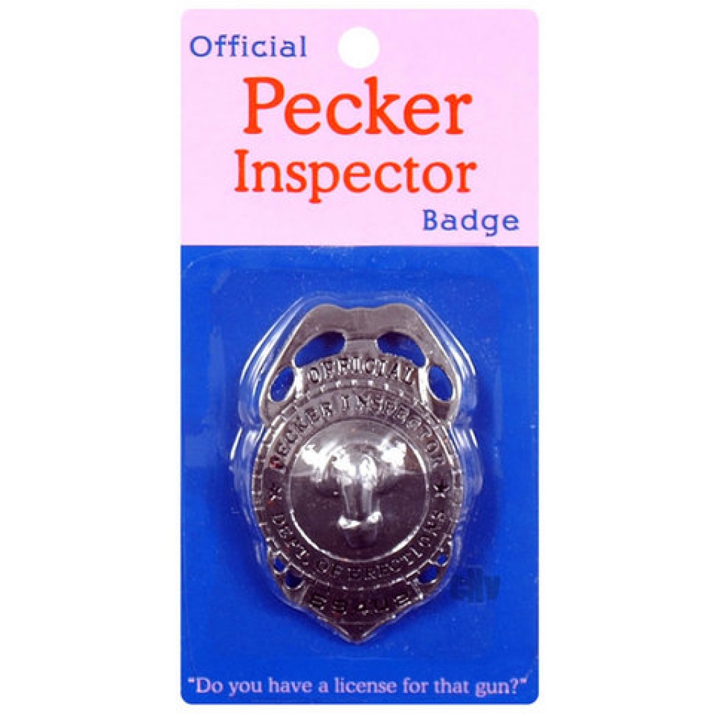 Pecker Inspector Badge - Party Wear