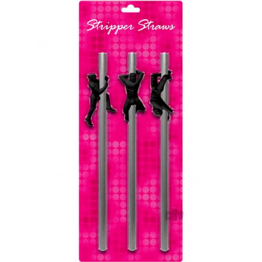 Stripper Straws Male 3 Pack - Serving Ware