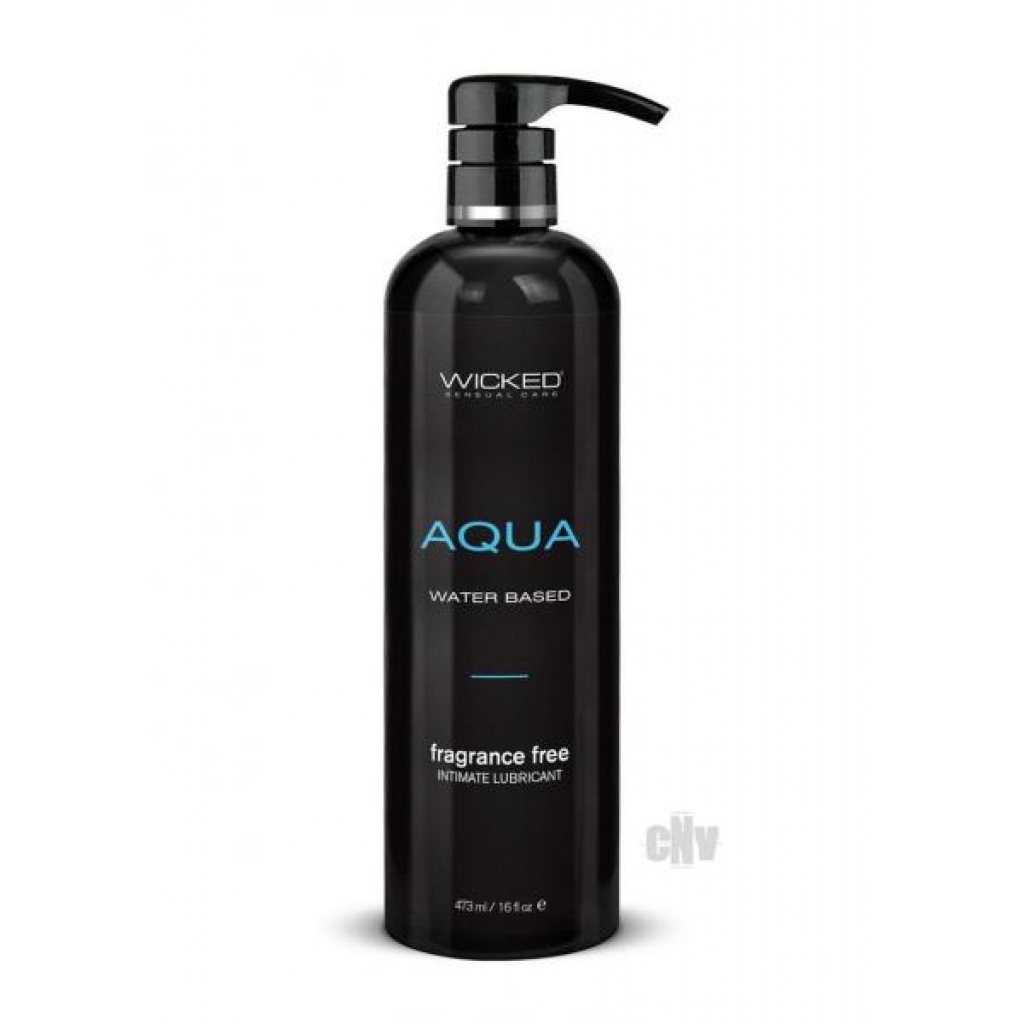 Wicked Aqua Unscented Lube 16oz - Lubricants