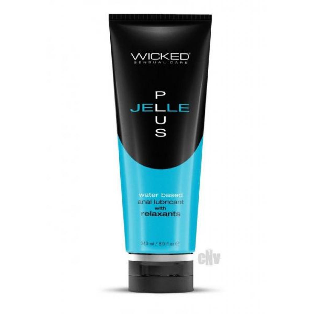 Wicked Jelle Plus Lube 8oz - Anal Lubricants