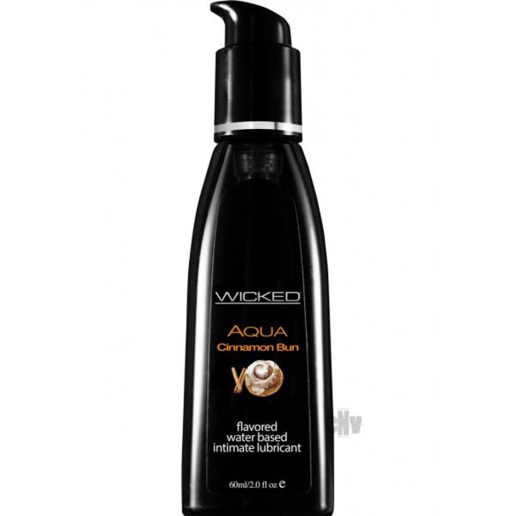 Wicked Aqua Cinnamon Bun Lube 2oz - Lickable Body