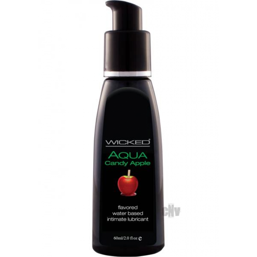 Wicked Aqua Candy Apple Lube 2oz - Lickable Body