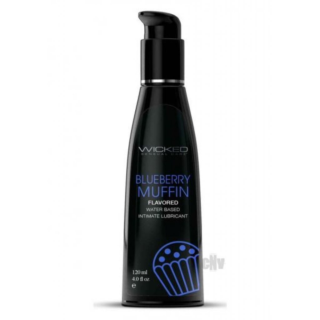 Wicked Aqua Blueberry Muffin Lube 4oz - Lubricants