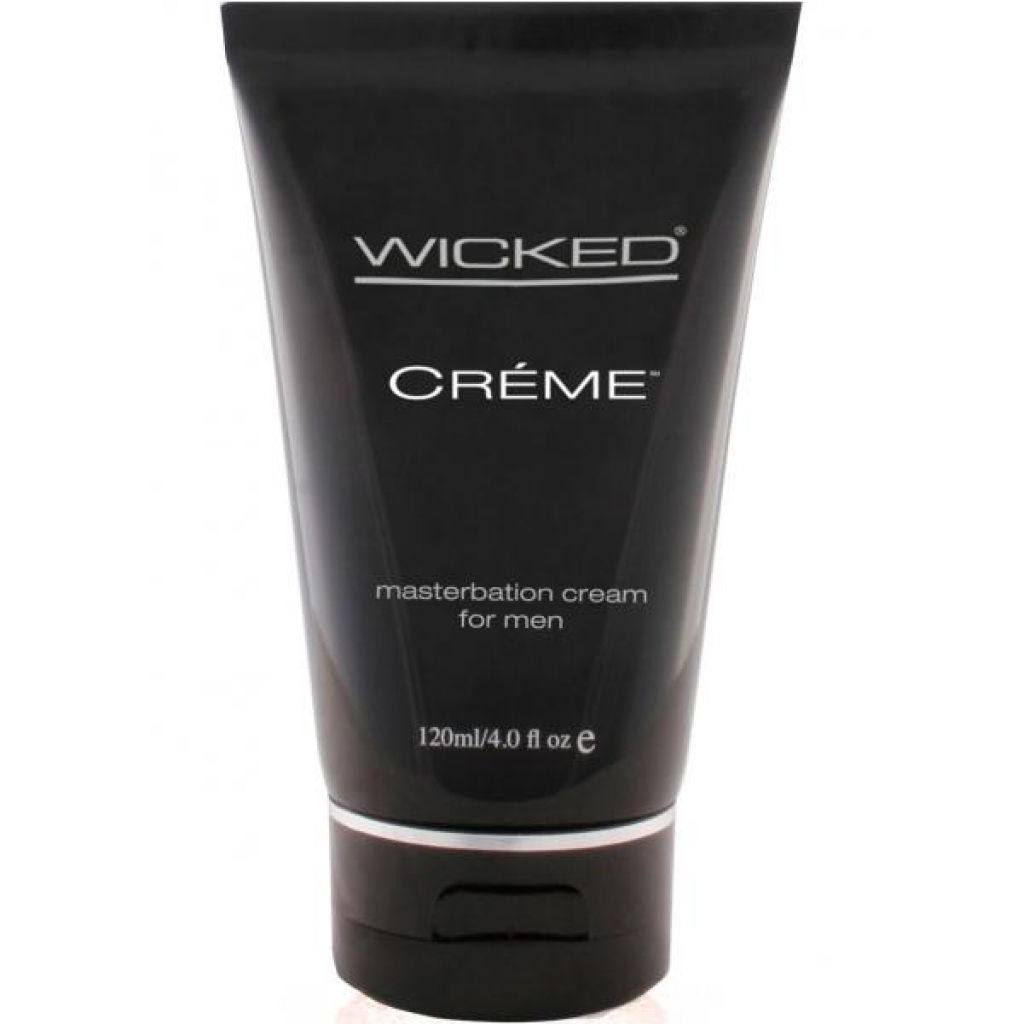 Wicked Creme Masturbation Cream For Men 4 Ounce - Lubricants