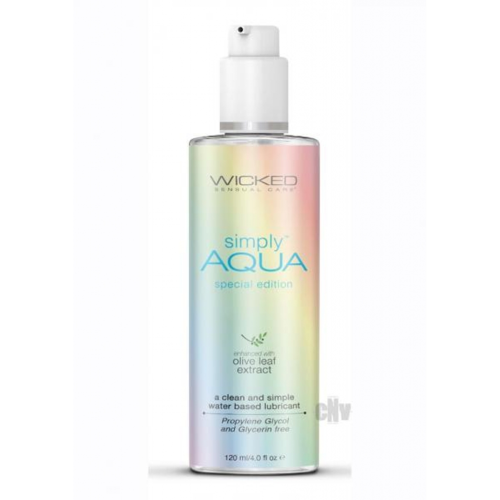 Simply Aqua Special Ed 4oz - Lubricants