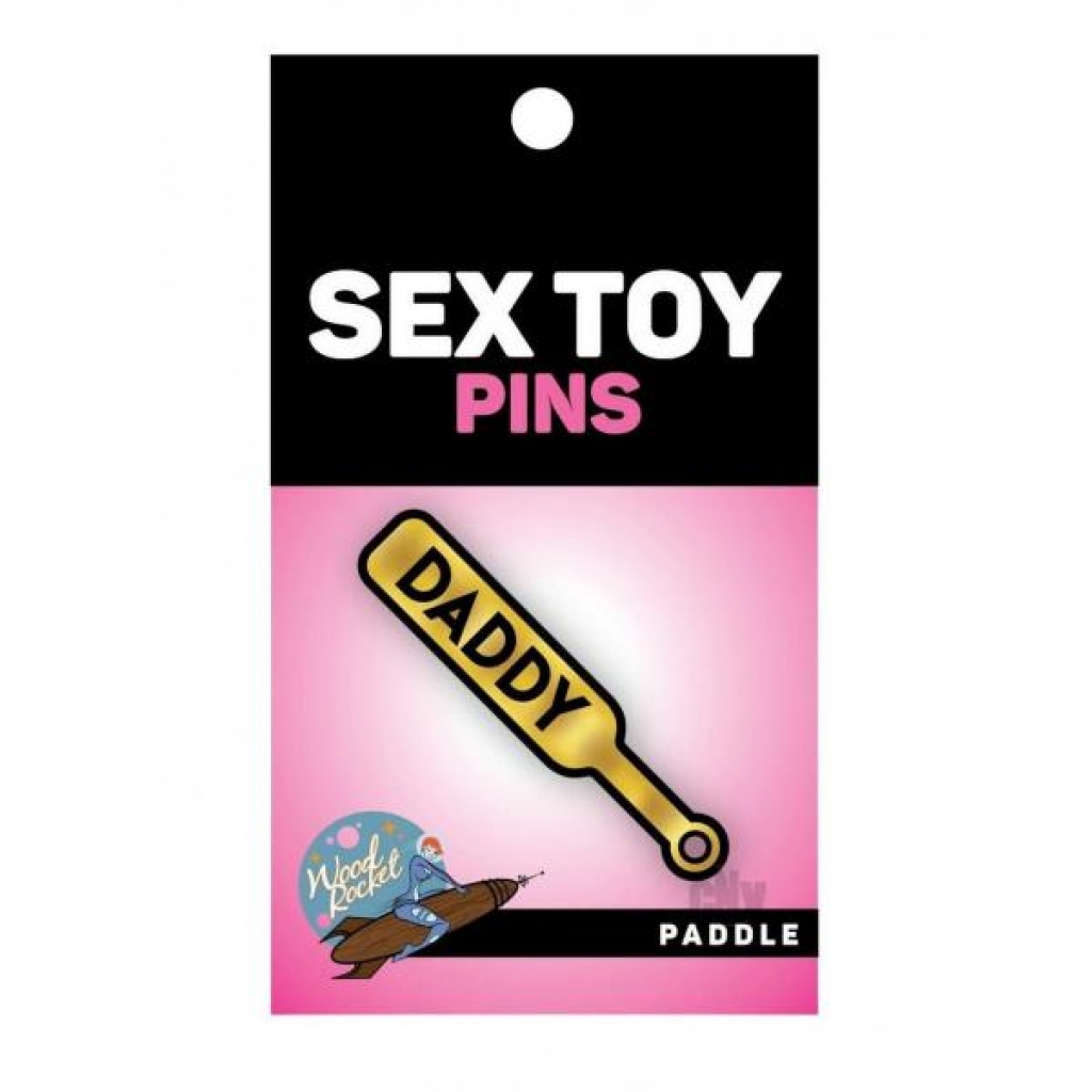 Paddle Daddy Enamel Pin - Gag & Joke Gifts