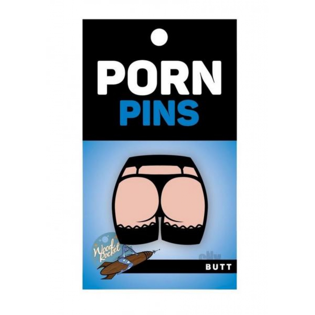 Butt Enamel Pin - Gag & Joke Gifts