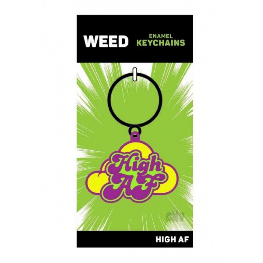 High Af Keychain - Gag & Joke Gifts