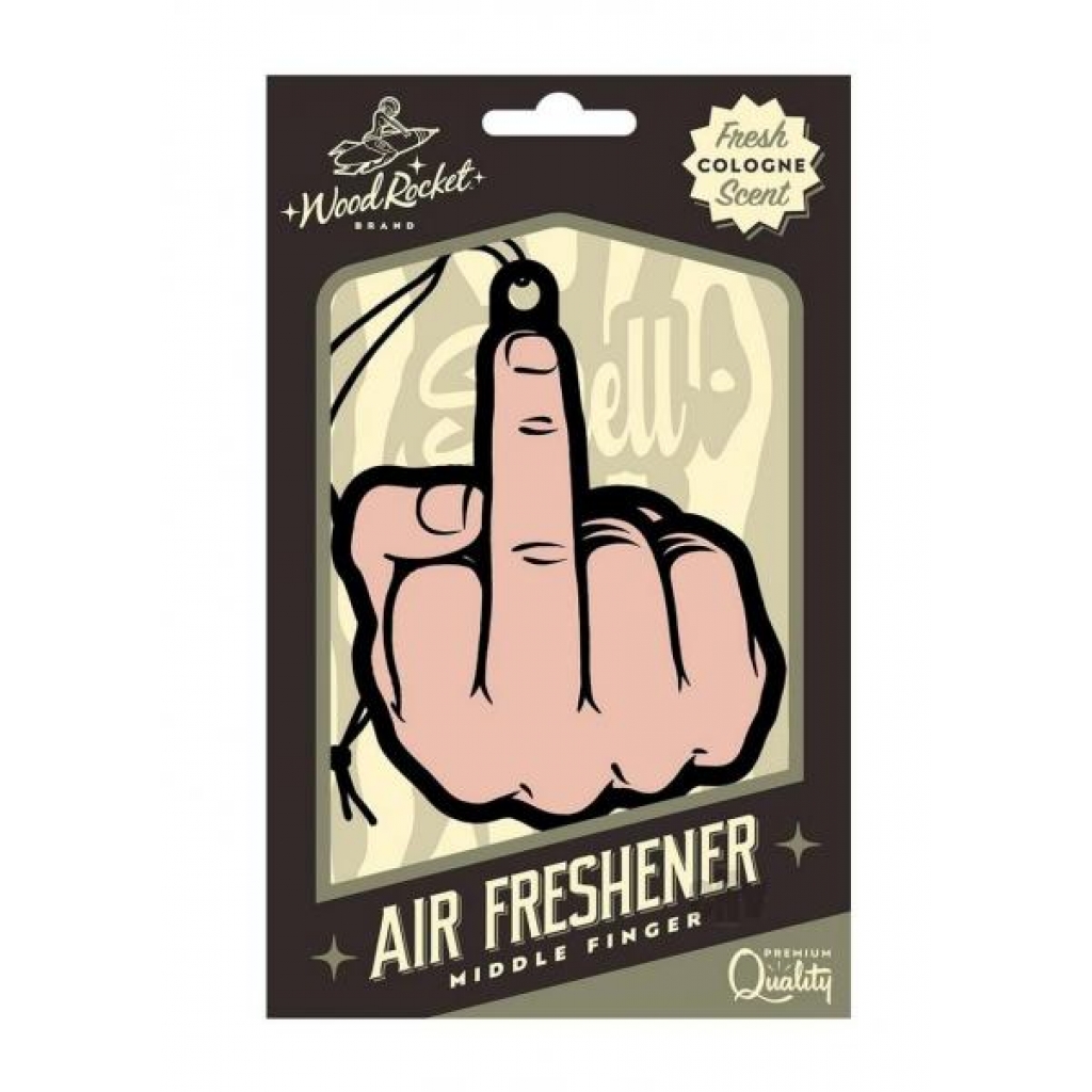 Middle Finger Air Freshener - Gag & Joke Gifts