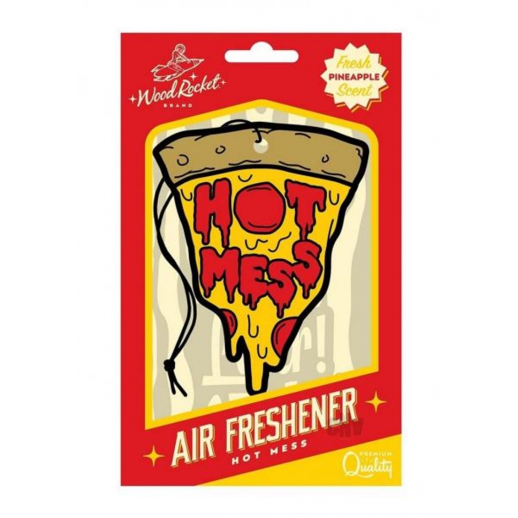 Hot Mess Air Freshener - Pizza Shaped