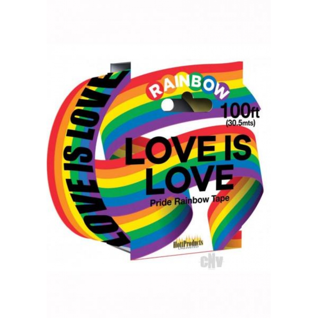 Rainbow Caution Tape - Celebrate Love