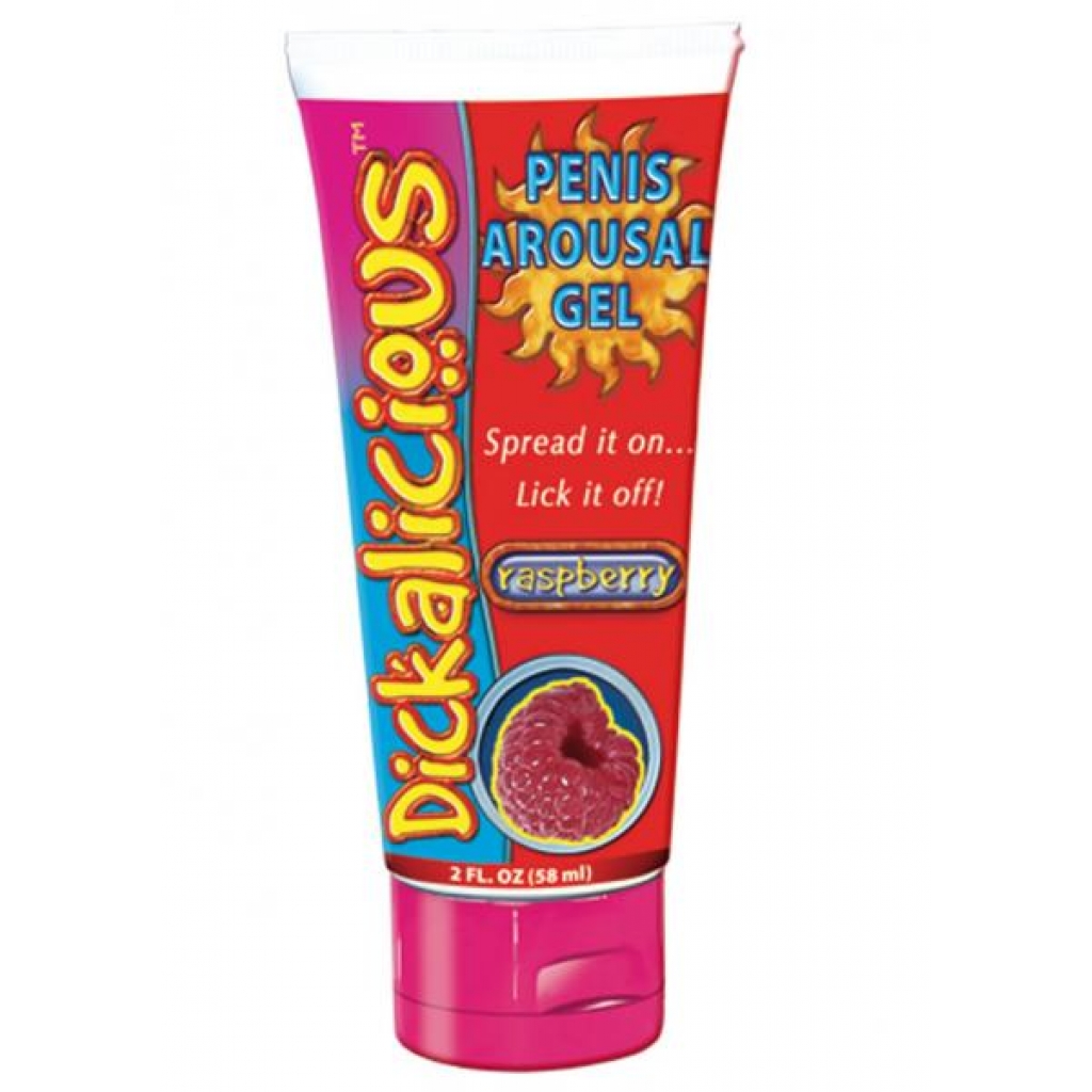 Dickalicious Penis Arousal Gel 2oz Raspberry - Oral Sex