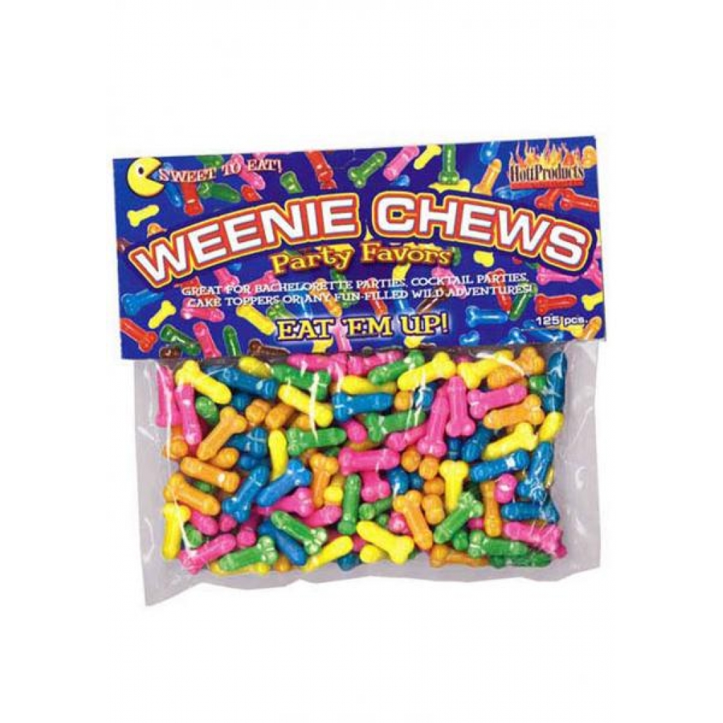 Weenie Chews Party Favors Eat Em Up - Adult Candy and Erotic Foods