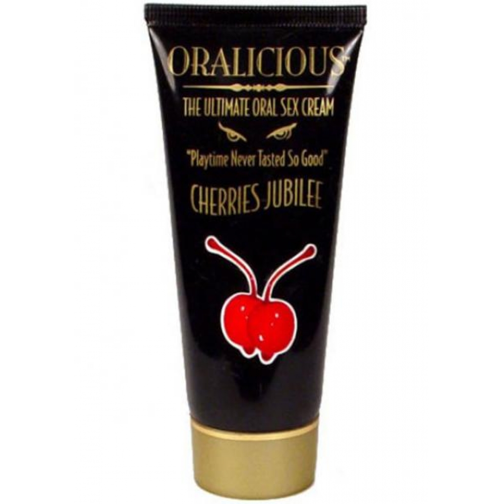 Oralicious Ultimate Oral Sex Cream 2 oz -  Cherry - Oral Sex