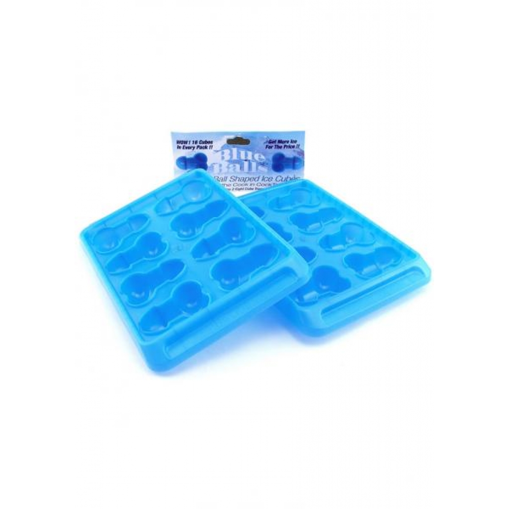 Blue Balls Penis Ice Tray 2 Per Pack - Serving Ware