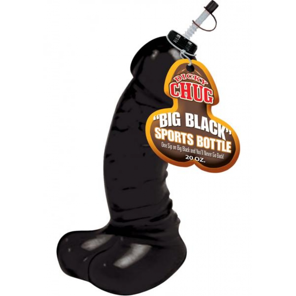 Dicky Chug Big Black Sports Bottle 20 Ounce - Serving Ware