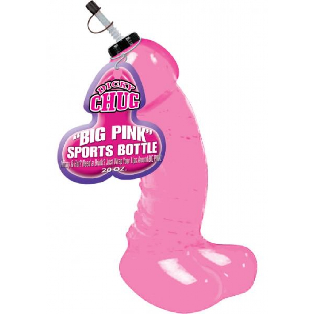 Dicky Chug Big Sports Bottle 20 Ounce Pink - Serving Ware