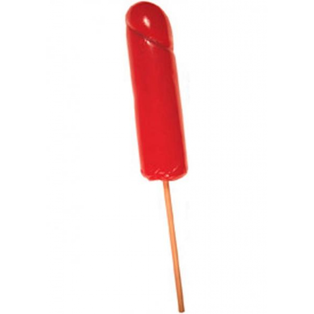 Jumbo Cock Fruit Pop Strawberry - Adult Candy and Erotic Foods