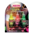 Neon Play Paints Assorted Colors 3 Each Per Pack - Party Wear