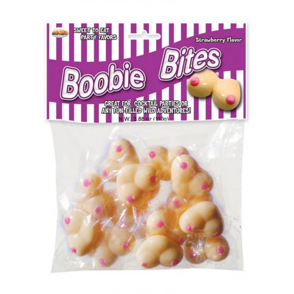 Boobie Bites Strawberry - Adult Candy and Erotic Foods