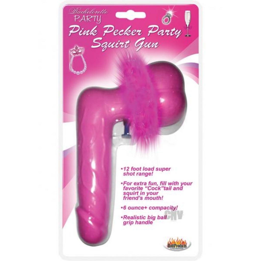 Pink Pecker Party Squirt Gun - Party Hot Games