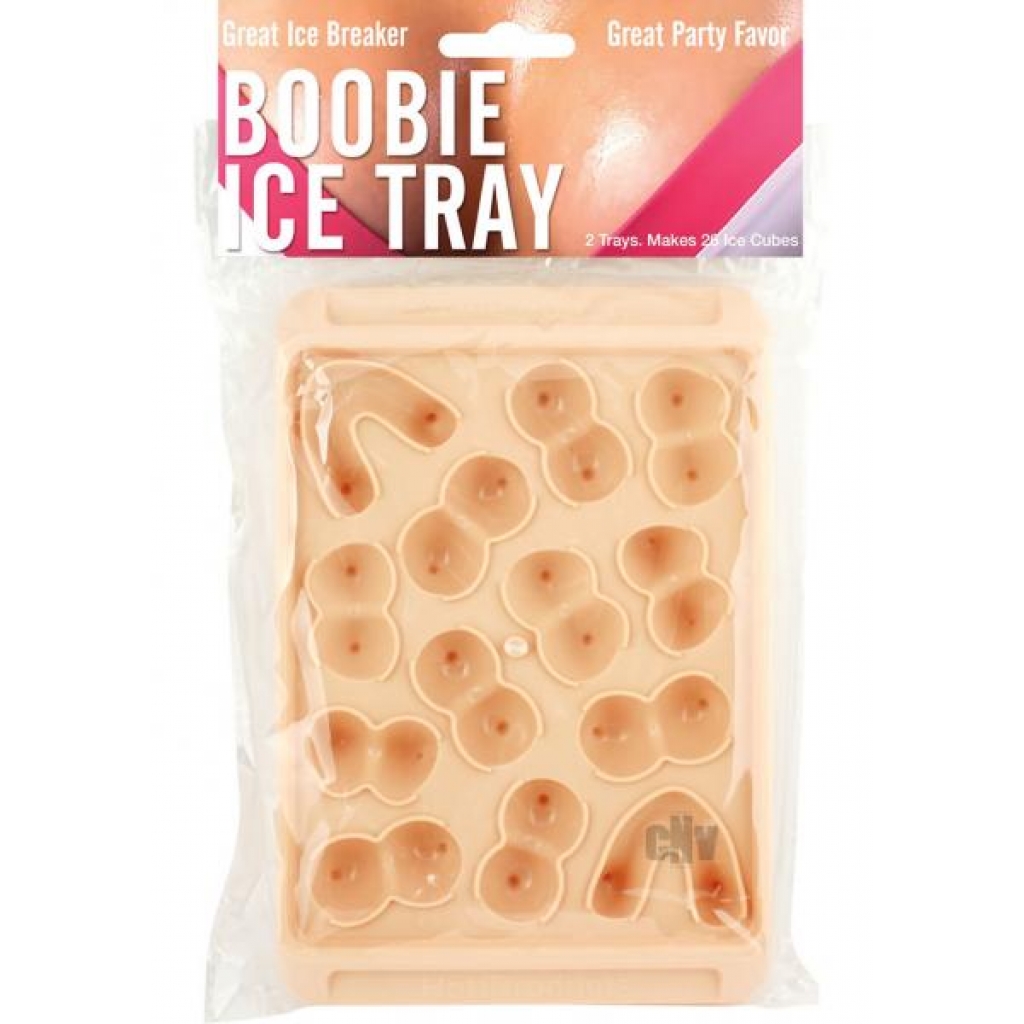 Boobie Ice Cube Tray Assorted Shapes 2 Pack - Serving Ware