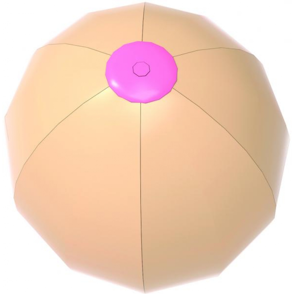 Big Boobie Beach Ball - Adult Fun