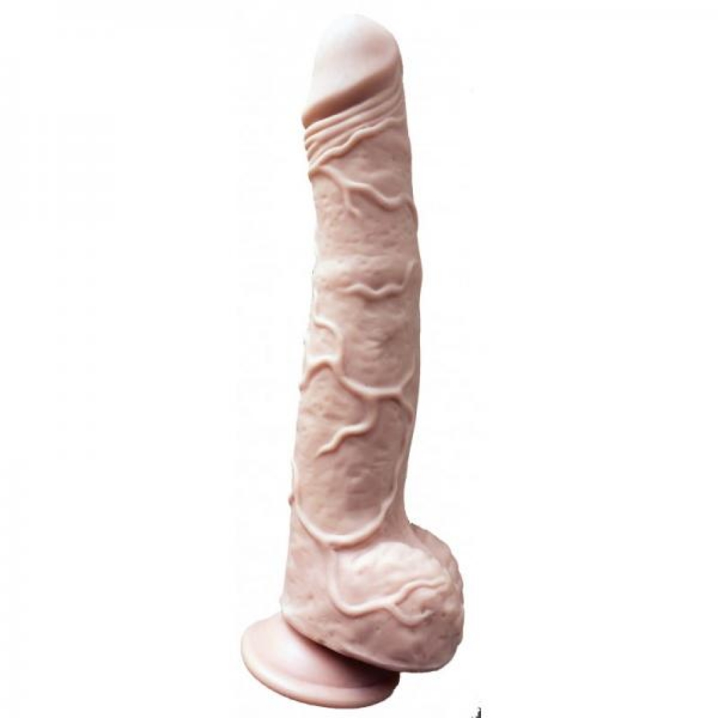 Skinsations Cockasaurus 11 inches Dildo Beige - Extreme Dildos