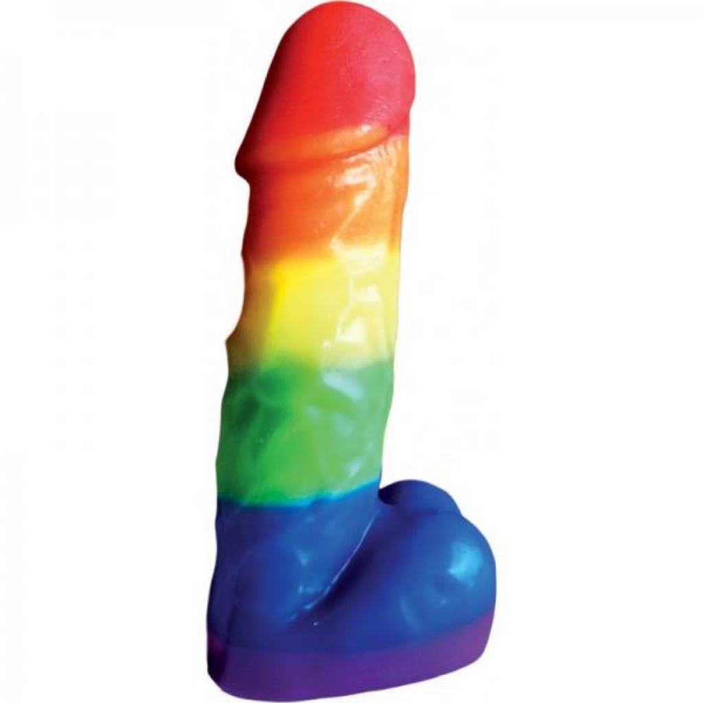 Rainbow Party Pecker Candle - Serving Ware